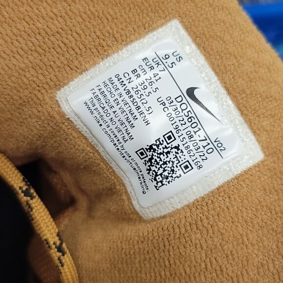 $170 NEW NIKE CITY CLASSIC BOOT WHEAT GUM LIGHT 9.5 41 9 1/2 NWT - Picture 7 of 10